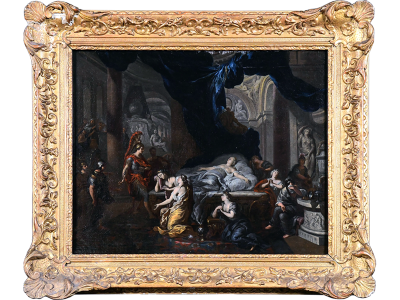 Оттмар Элигер II (1666–1735). Смерть Клеопатры